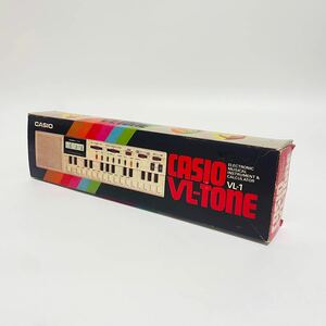 CASIO カシオ VL-1 VL-TONE キーボード 希少 昭和レトロ 鍵盤楽器 取説付き 動作品　札OR01