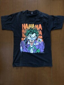 Ｍサイズ 貴重！８９年製 スクリーンスターズ製 ビンテージ ジョーカー ＪＯＲＫＥＲ Ｔシャツ バットマン ＢＡＴＭＡＮ 古着 ダークナイト