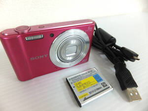 C1446 SONY ソニー Cybershot DSC-W810 サイバーショット コンパクトデジタルカメラ デジカメ