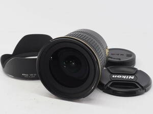 ★特上品★ ニコン NIKON AF-S NIKKOR 12-24ｍｍ Ｆ4 Ｇ ED ★前後キャップ フード付き ＃A360