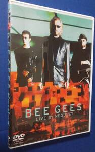 BEE GEESの Live by Request国内廃盤DVD。