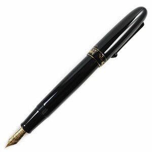 極美品●PILOT パイロット ペン先K18 Mニブ 1918本限定 國光会 創立80周年記念 四神 0431/1918 万年筆 ブラック