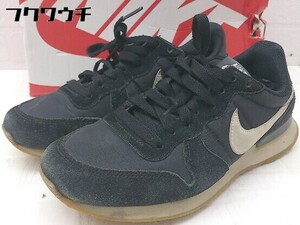 ◇ ◎ NIKE 828407-021 INTERNATIONALIST インターナショナリスト スニーカー シューズ 22.5？ ブラック レディース