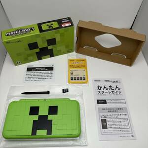 【希少 完品 美品】Newニンテンドー2DS LL 本体 クリーパーエディション★1円スタート レア Minecraft マイクラ マインクラフト CREEPER