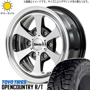 ハイゼットジャンボ 145/80R12 ホイールセット | トーヨー オープンカントリー RT & ガルシア ダラス6 12インチ 4穴100