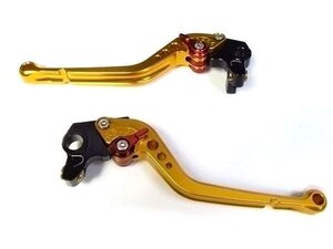 MONSTER 696 2009-2012 CNC アルミ アジャストレバー ゴールド