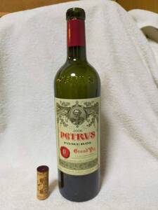 Chateau Petrus シャトー ペトリュス 2006 空瓶 空き瓶 コルク付き 美品