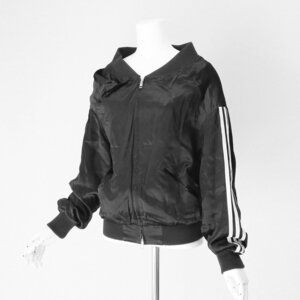 ● Y-3 Yohji Yamamoto◆スリーライン トラックジャケット XXS 黒 3-STRIPES LUX TRACK JACKET ワイスリー ジャージ ジャケット◆ZX11