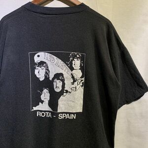 80s Led Zeppelin ヴィンテージ 両面プリント バンド Tシャツ バンT レッドツェッペリン 70s 90s