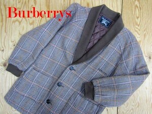 ★バーバリー BURBERRY★メンズ ショールカラー チェックツイードジャケット★R61124080A