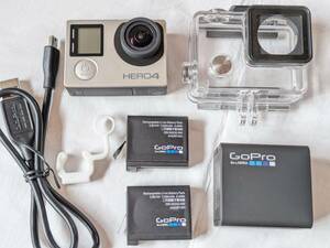 GoPro HERO4 シルバーエディション 動作確認済み