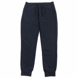 【ドンドン見直し】美品○モンクレール B20918703000 PANTALONE ロゴボタン付き トリコロール リブ切替 スウェットパンツ 紺 XL　正規品