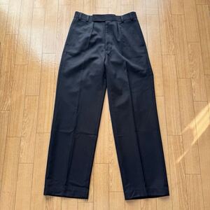 90s イギリス軍 No.3 ドレスパンツ ヴィンテージ vintage 古着 ロイヤルネイビー スラックス トラウザーズ ユーロヴィンテージ ブラック 黒