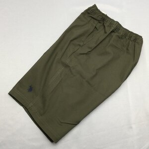 【送料無料】【新品】US.POLO ASSN メンズハーフパンツ（コットン100％）　 　LL　2L　　オリーブ★22507