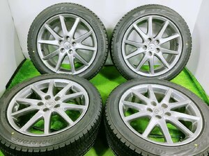 ★トヨタ純正 エスティマ★225/50R18 18x7J +51 5穴 114.3 新品タイヤ中古ホイールセット 4本 スタッドレス【宮城発送料無料】MYG-B12853