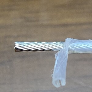 潤工社 ジュンフロン PTFE テフロン SA 銀メッキ ケーブル 0.75sq (30/0.18) 【 2m 】 耐熱200℃ シマノDi2 バイク オーディオ ハンドガン