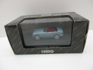 ミニカー EBBRO 1/43 HONDA S600 エブロ ホンダ S600 ブルー 箱付 / 60 (SGAW015655D)