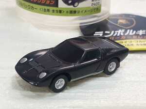 ★ランボルギーニ　ミウラ Miura P400【サントリーコーヒーボス　スーパーカーセレクション】ミニカー ミニブック 非売品