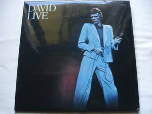 【英原盤!!】【マト 1E/1E/1E/2E!!】【極美盤!!】【インナーバッグ付き・完品!!】DAVID BOWIE / DAVID LIVE　UK オリジナル盤