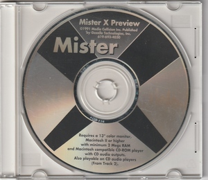 ビンテージ CD-ROM Mister X Preview