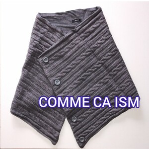 ★COMME CA ISM / コムサイズム　ショール　ポンチョ　ストール　マフラー