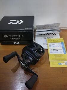 美品　ダイワ　22 タトゥーラ TW80XH