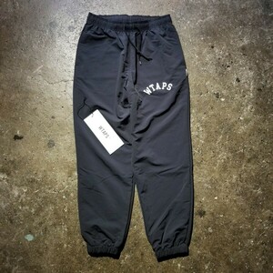 WTAPS 24AW SPST2002/TROUSERS/NYLON.TUSSAH ダブルタップス ナイロンタッサー トラックパンツ 242CWDT-PTM03