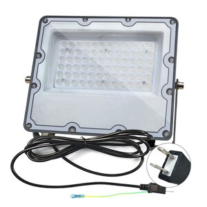 LED投光器 50W 投光器 正圧排気弁付き IP67 10400lm 85V- 265V 軽量 led照明器具 屋外作業 昼光色 6500K PSE PL保険 1個「WJ-CBD-I-LED」