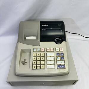 【簡易動作確認OK】　CASIO　カシオ　電子レジスター　106ER　店舗用品　レジ