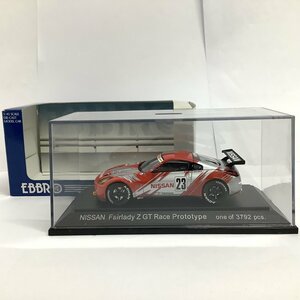 1/43 EBBRO エブロ NISMO FAIR LADY Z GT RACE PROTOTYPE (SILVER/RED) ニスモ ニッサン フェアレディ