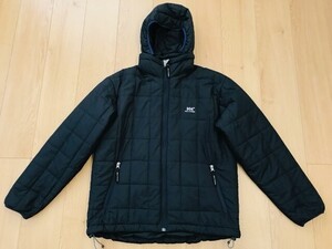 【良品】ヘリーハンセン＊中綿入りフードジャケット＊黒＊M