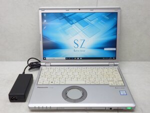 ☆1円☆第7世代☆CF-SZ6Y28VS☆Core i5 2.60GHz/8GB/SSD256GB/累積33830/高解像度1920×1200/DVD/無線/Bluetooth/カメラ/Office/DtoD領域☆