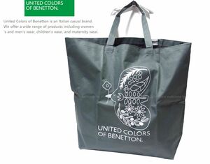 ■【新品・未使用品】UNITED COLORS OF BENETTON ベネトン大容量トートバッグ ■