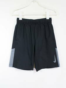 ナイキ NIKE ハーフパンツ ジュニア 150cm サッカー フットサル トレーニングウェア ショーツ 子供服 キッズ 黒 ブラック ポケット付