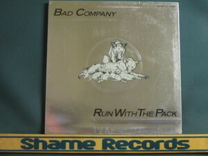 Bad Company ： Run With The Pack LP // バッド・カンパニー III / Live For The Music / Young Blood / 落札5点で送料無料