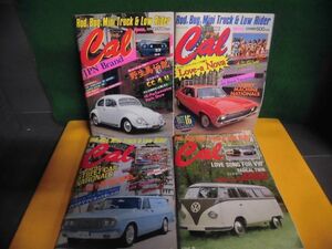 Cal MAGAZINE(キャル・マガジン) 1990年 Vol.5・7・9・10の4冊セット　カリフォルニア・スタイル