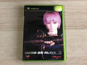 Xbox ソフト DEAD OR ALIVE 3 デッド オア アライブ3 【管理 20791】【B】