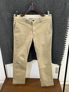 ①⑤⑦ japan blue jeans スリム　ワーク　チノ　パンツ　34 美品　ジャパンブルー　桃太郎ジーンズ