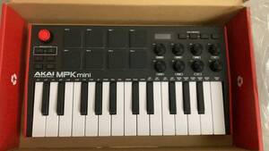 AKAI アカイ Professional MPK mini MIDIキーボードコントローラー 動作品　かなり美品　送料無料