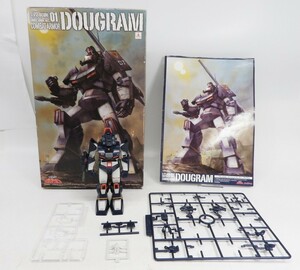 51●b884☆２素人組立 完成品　マックスファクトリー　太陽の牙ダグラム　1/72 【ダグラム】【アイバン DT2】 箱・説有　現状