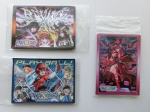 ウィクロスTCG 第18弾 カードプロテクト Lostorage LEAGUE/哀罪の駄姫 グズ子＆第20弾　カードプロテクト　リバイブ・フレア