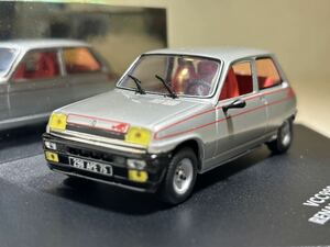 1/43「ルノー 5 アルピーヌ」1976 メタルグレー VITESSE製 VCC99013 