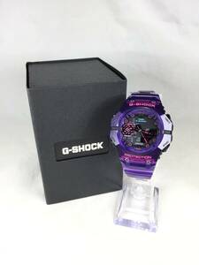 【MM-02】G-SHOCK GA-B001CBRS-6AJF CYBERSPACE (DIGITAL PROGRAM) カーボンコアガード構造 プライスタグ・保証書・取扱説明書付き