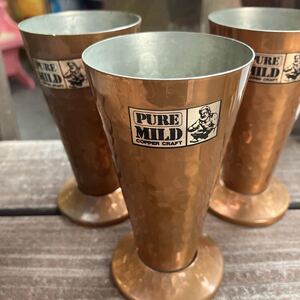 ★銅製カップ　カッパー　COPPER タンブラー 現状