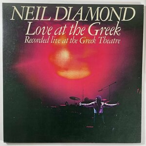 22449★美盤 Neil Diamond/Love At The Greek ２枚組