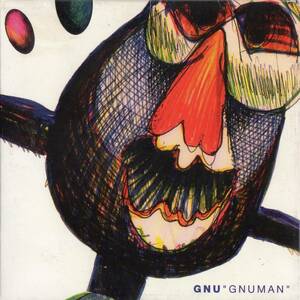 GNU /Gnumen【和製フリージャズフュージョンCD】1998年*アルトサックス大藏雅彦 ギター石井洋次 ベース高橋タイジ ドラムス熊田央Soup Disk