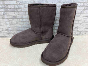 UGG アグ CLASSIC SHORT 5825 ムートンブーツ US7 ブラウン