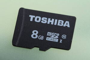 8GB microSDHCカード TOSHIBA 　class10