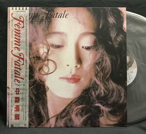 LP【中森明菜：Femme Fatale】Akina Nakamori