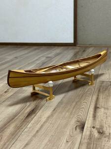 【激安】1/12 スケール カヌー 模型キット　木製　ボート　手作り　教材　船　カヤック